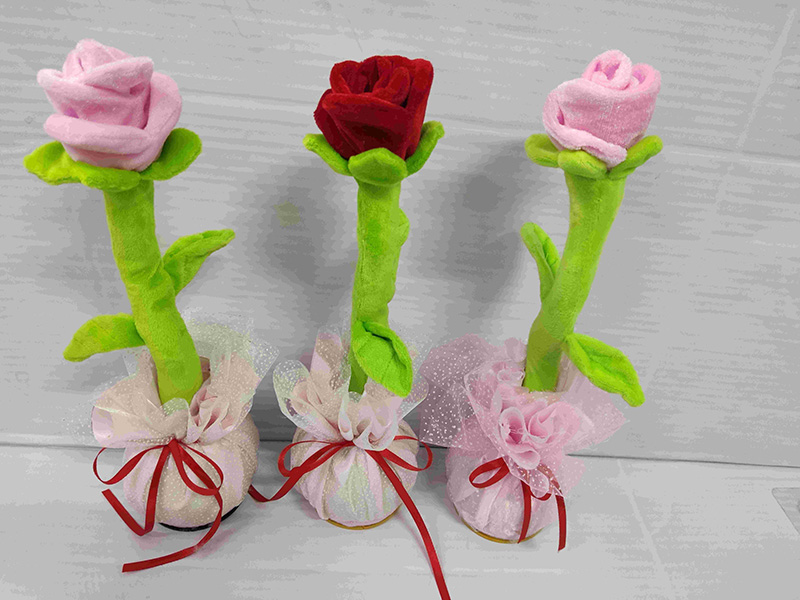 B/O Sound Recording Dancing Valentine Roses