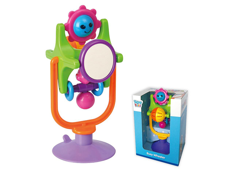 Sucker Rotating Wheel Baby Toy