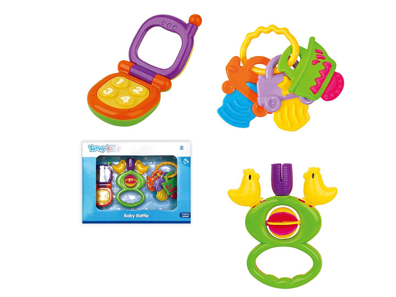 Baby Rattle- Three Sets