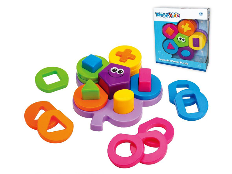 Geometric Flower Puzzle