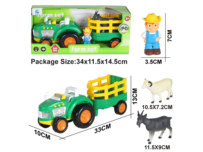 Slide Farmer Trailer Set