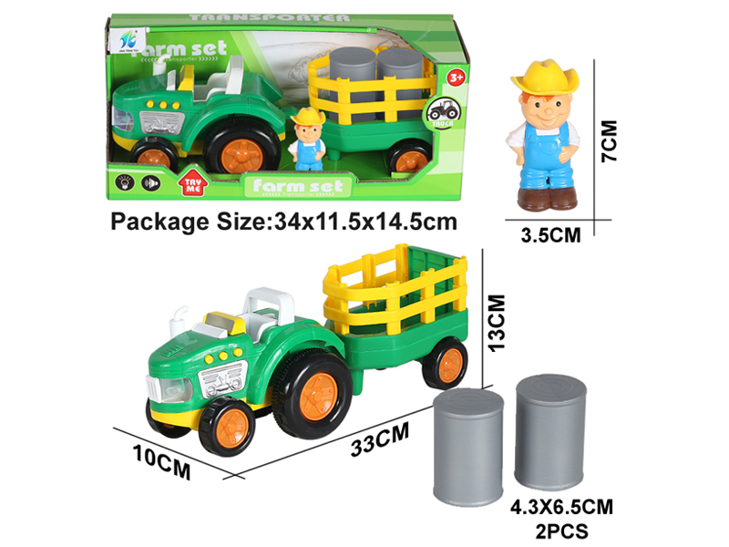 Slide Farmer Trailer Set