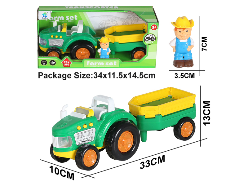 Slide Farmer Trailer Set