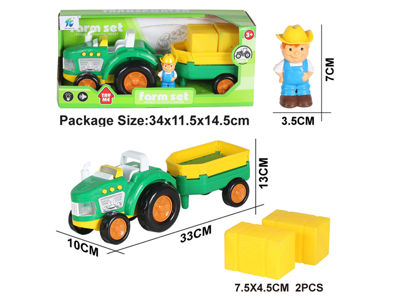 Slide Farmer Trailer Set