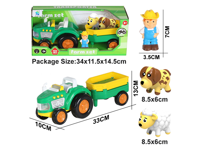 Slide Farmer Trailer Set