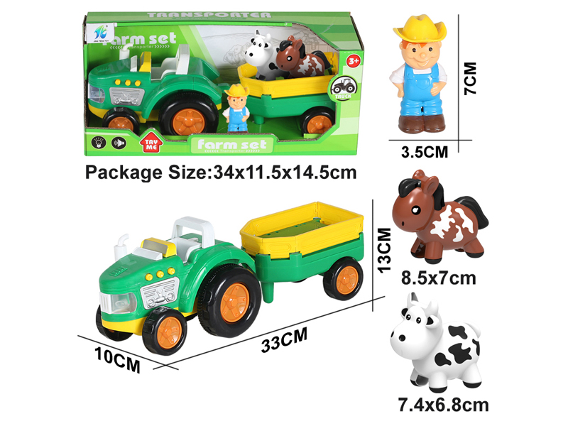 Slide Farmer Trailer Set