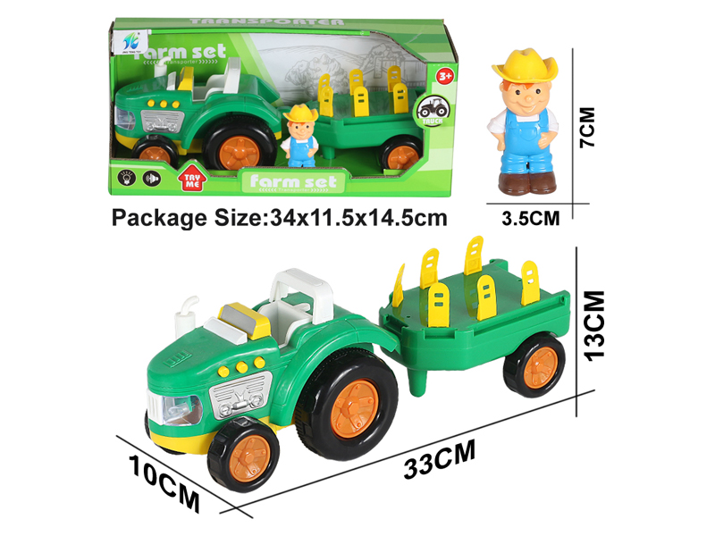 Slide Farmer Trailer Set