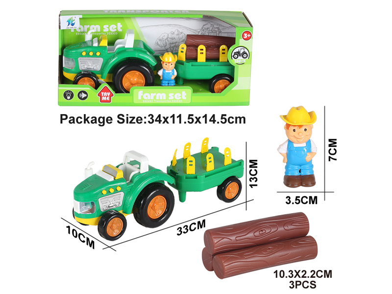 Slide Farmer Trailer Set