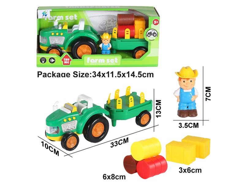 Slide Farmer Trailer Set