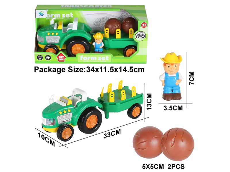 Slide Farmer Trailer Set