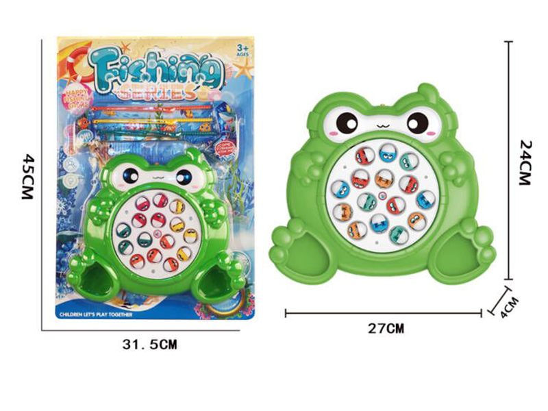 B/O Large Frog Fishing Game