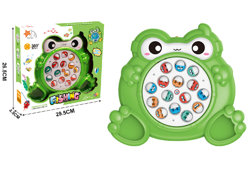 B/O Large Frog Fishing Game