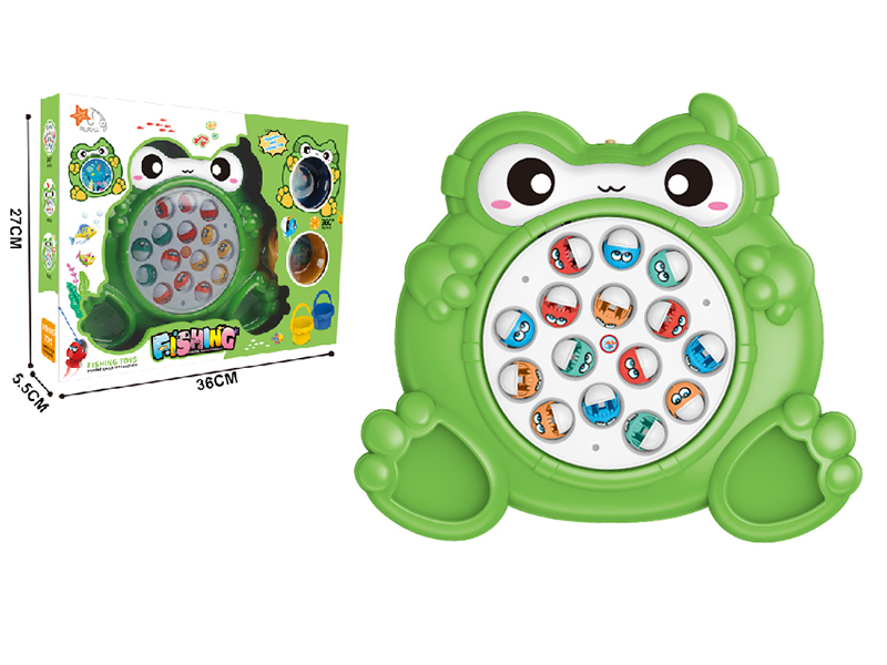 B/O Large Frog Fishing Game