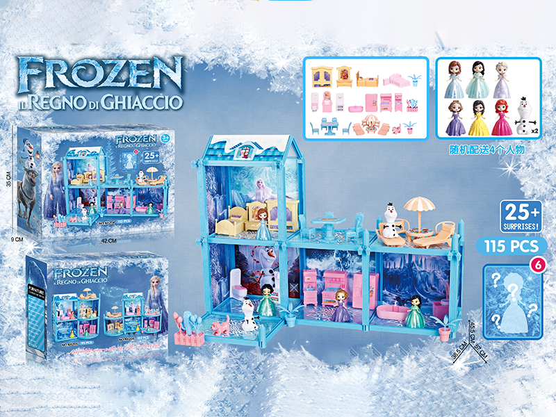 DIY Frozen Villa Set 115pcs
