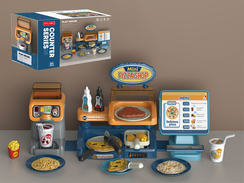 Pizza Operation Cash Register Toys