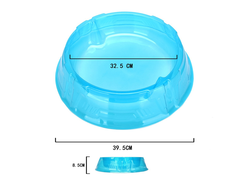 Medium Transparent Blue Disk Toy