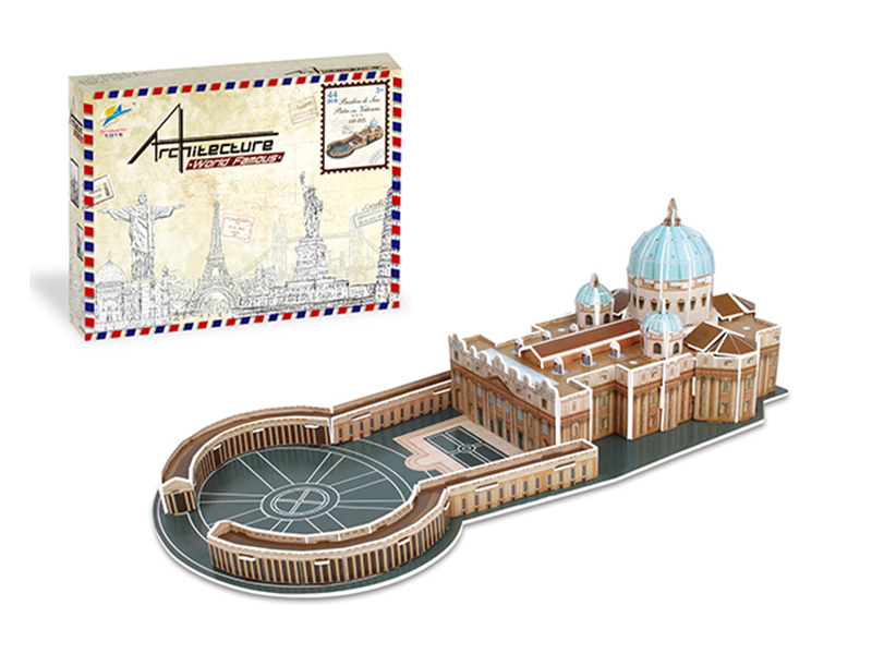 Basilica Di San Pietro 3D Puzzle 44PCS