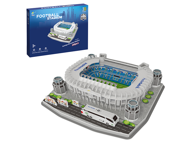 3D Puzzle - Bernabeu Stadium 138PCS