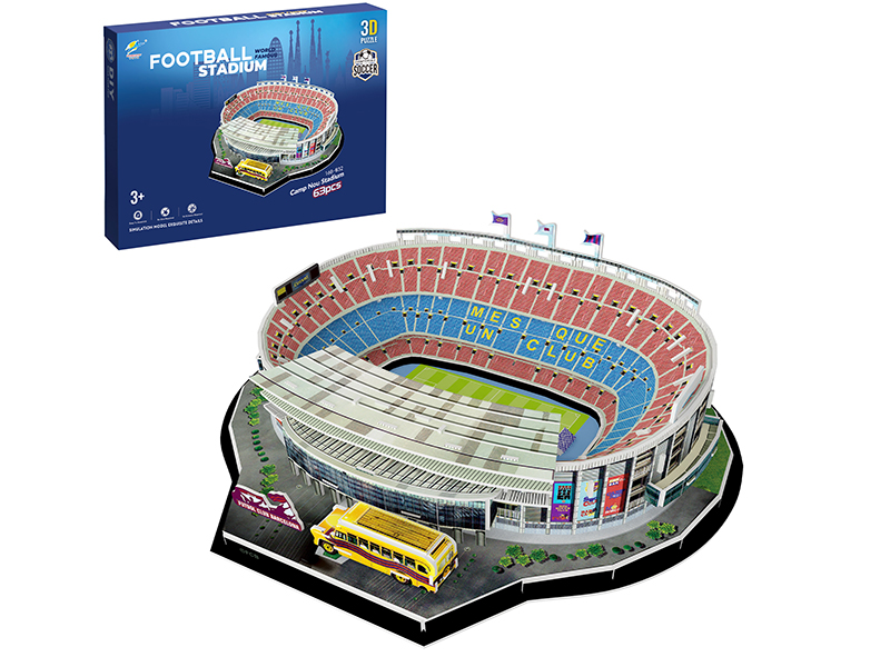 3D Puzzle - Camp Nou Stadium 63PCS
