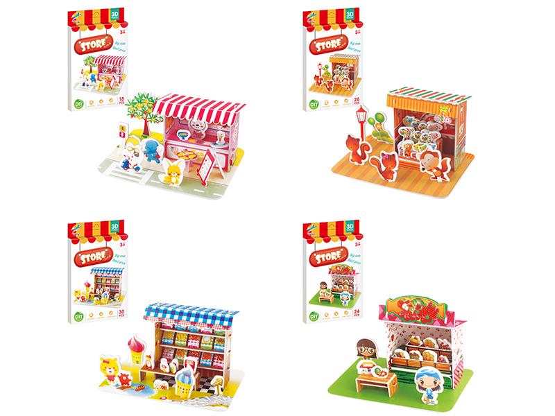 Small Store 3D Puzzle