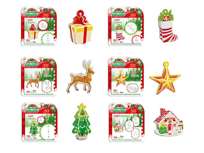 Christmas Ornament 3D Puzzle(6)