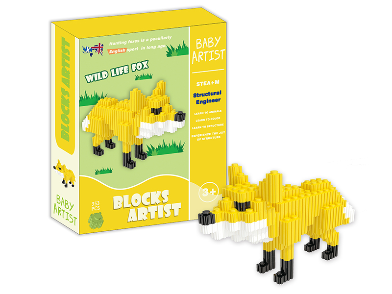 Fox Micro Granular Building Blocks 353pcs