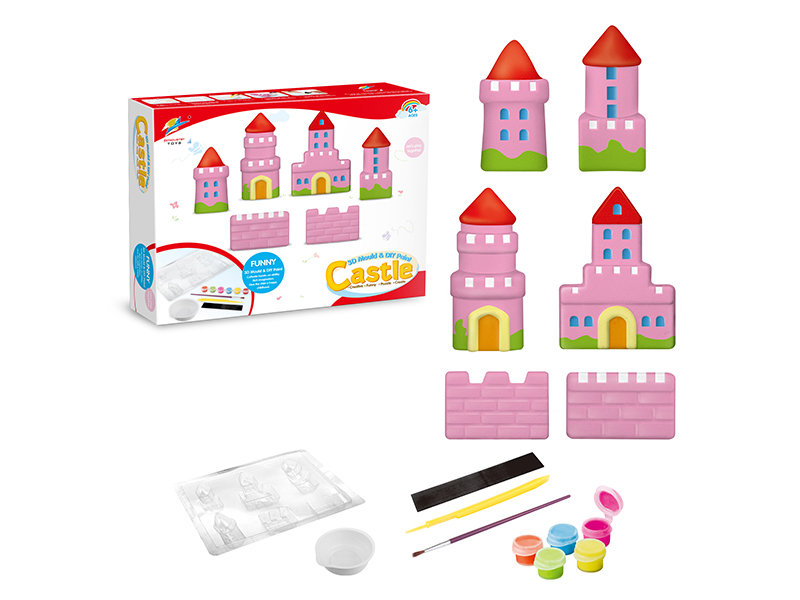 Castle Gypsum Coloured Drawing