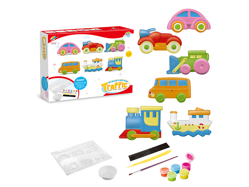 Traffic Gypsum Coloured Drawing