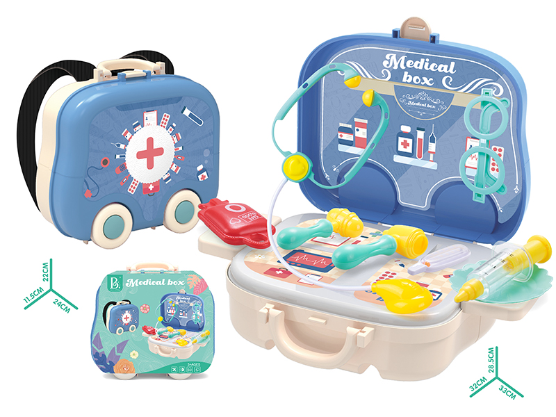 Nordic Color Backpack Medical Box 17pcs