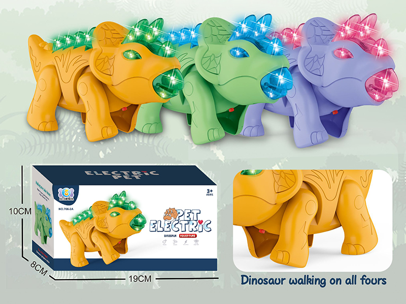 Electric Walking Triceratops