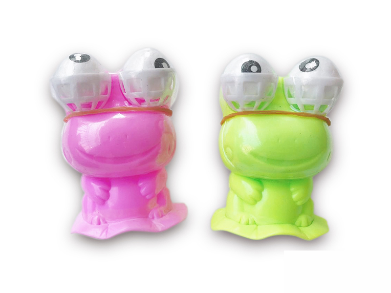 Frog Blowing Ball Toys