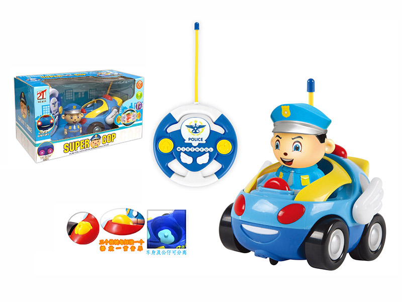 Q Edition Radio Control Police Car