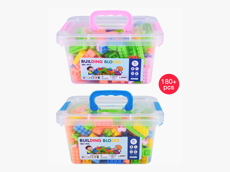 Medium Large Grain Puzzle Building Blocks (180+PCS)