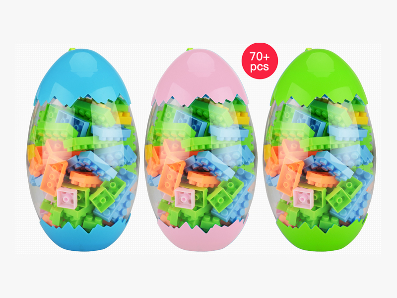 Medium Large Grain Puzzle Building Blocks (70+PCS)