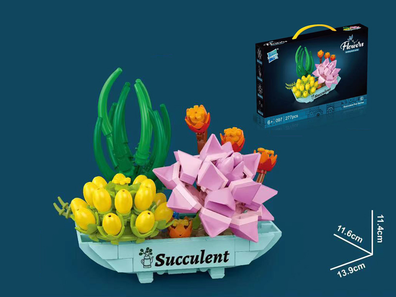 Meat Building Blocks Potted Building Blocks