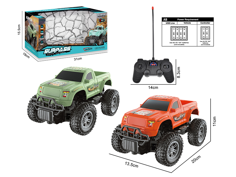 1:20 4-Channel 27MHz Remote Control Car