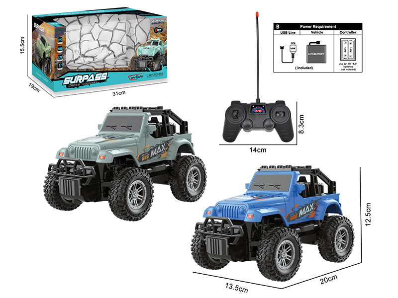 1:20 4-Channel 27MHz Remote Control Car