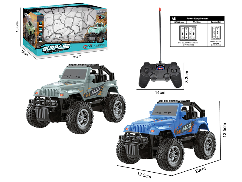 1:20 4-Channel 27MHz Remote Control Car