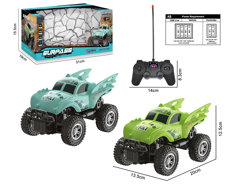 1:20 4-Channel 27MHz Remote Control Car