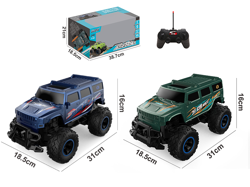 1:14 4-Channel 27MHz Remote Control Car