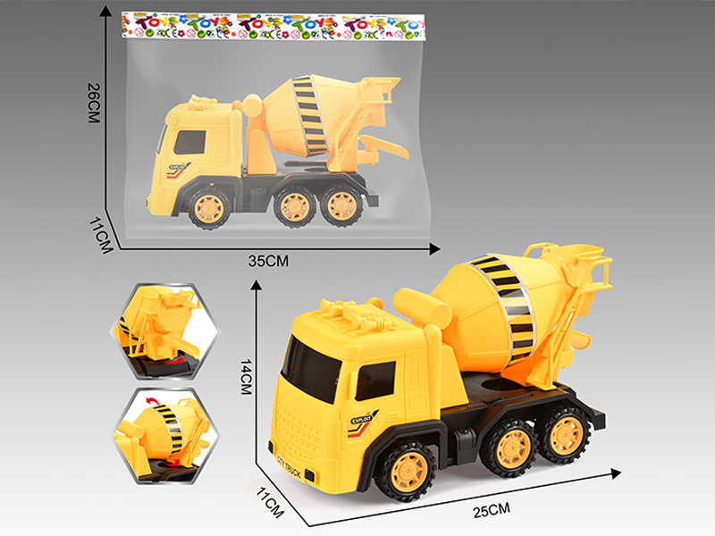 Friction Mixing Engineering Vehicle