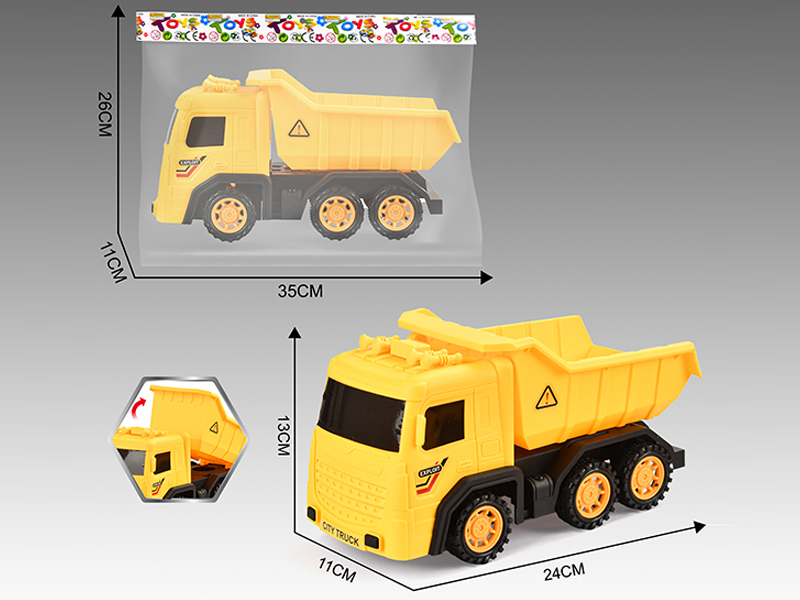 Friction Tipper Engineering Vehicle