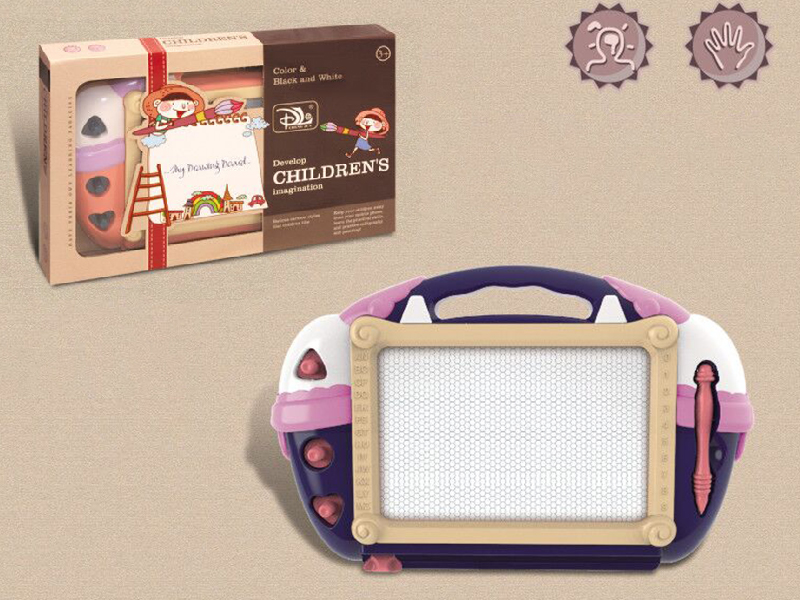 Cartoon Telephone Magnetism Black And White Writing Board