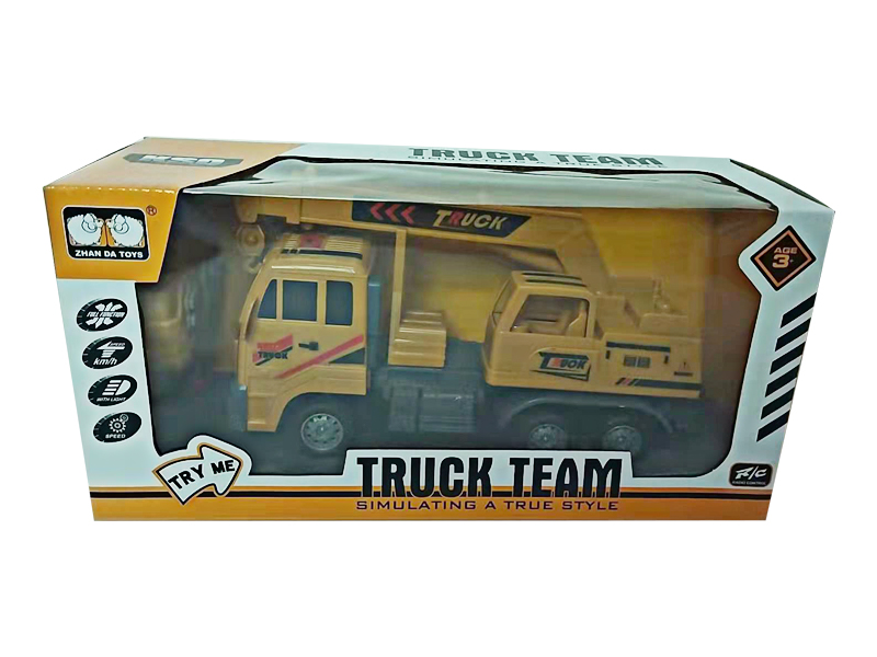 1:18 28Mhz 4Ch R/C Construction Vehicle Towing Crane