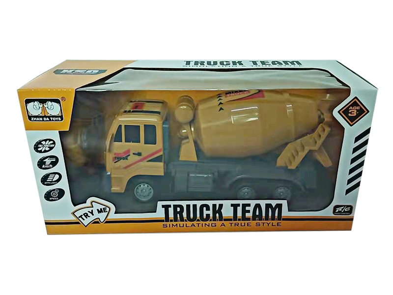 1:18 30Mhz 4Ch R/C Engineering Vehicle Trailer Mixer