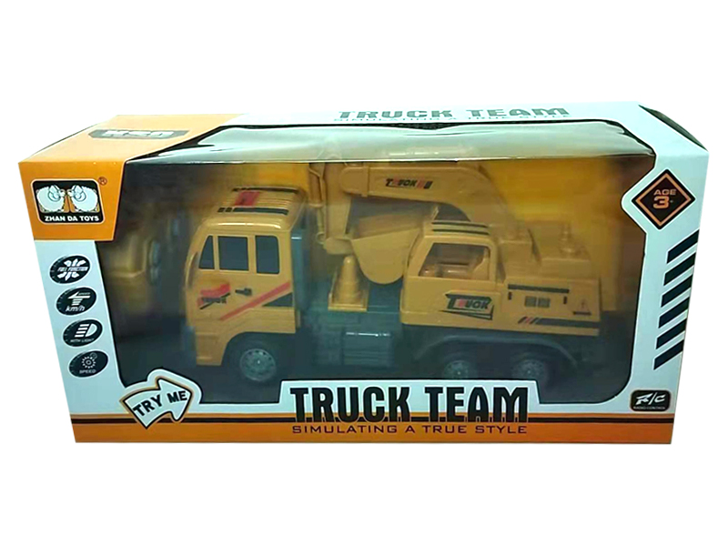 1:18 33Mhz 4Ch R/C Engineering Vehicle Excavator