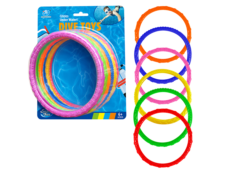 Diving Soft Ring 6PCS
