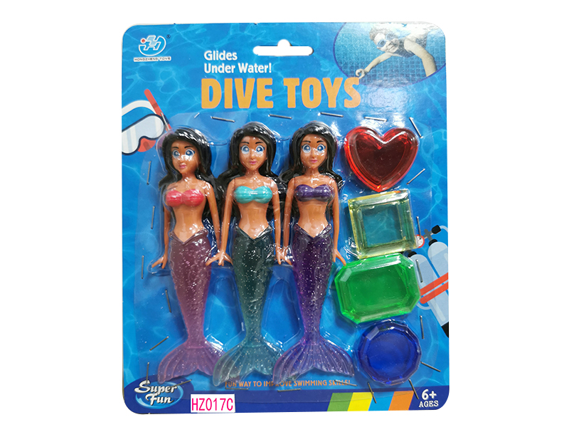 Dive Toys Mermaid + Gem