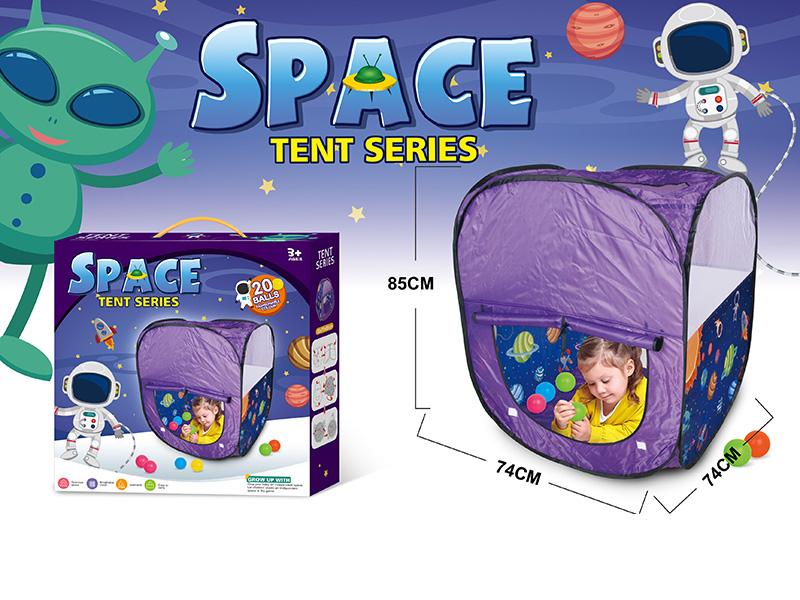 Space Square Tent(20 Balls)