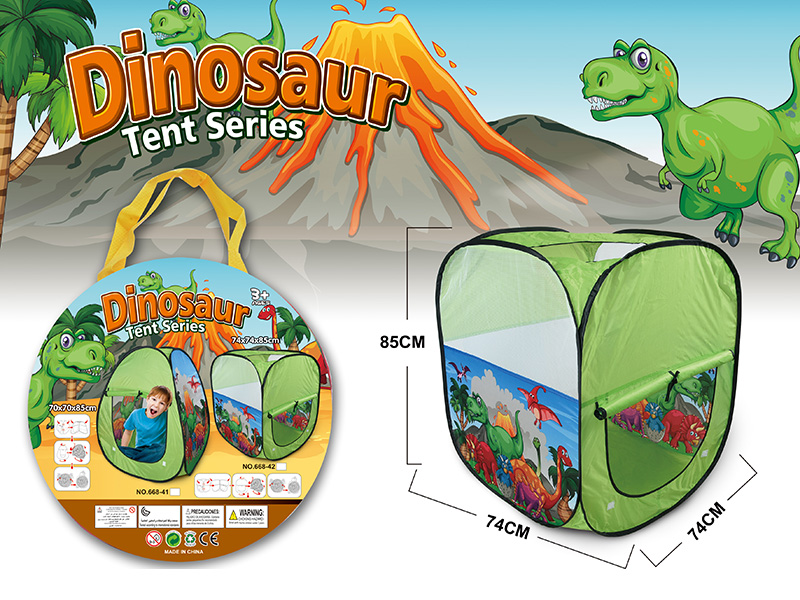 Dinosaur Square Tent